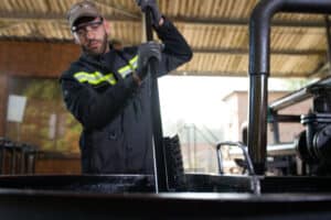 Olajhulladék regenerálása